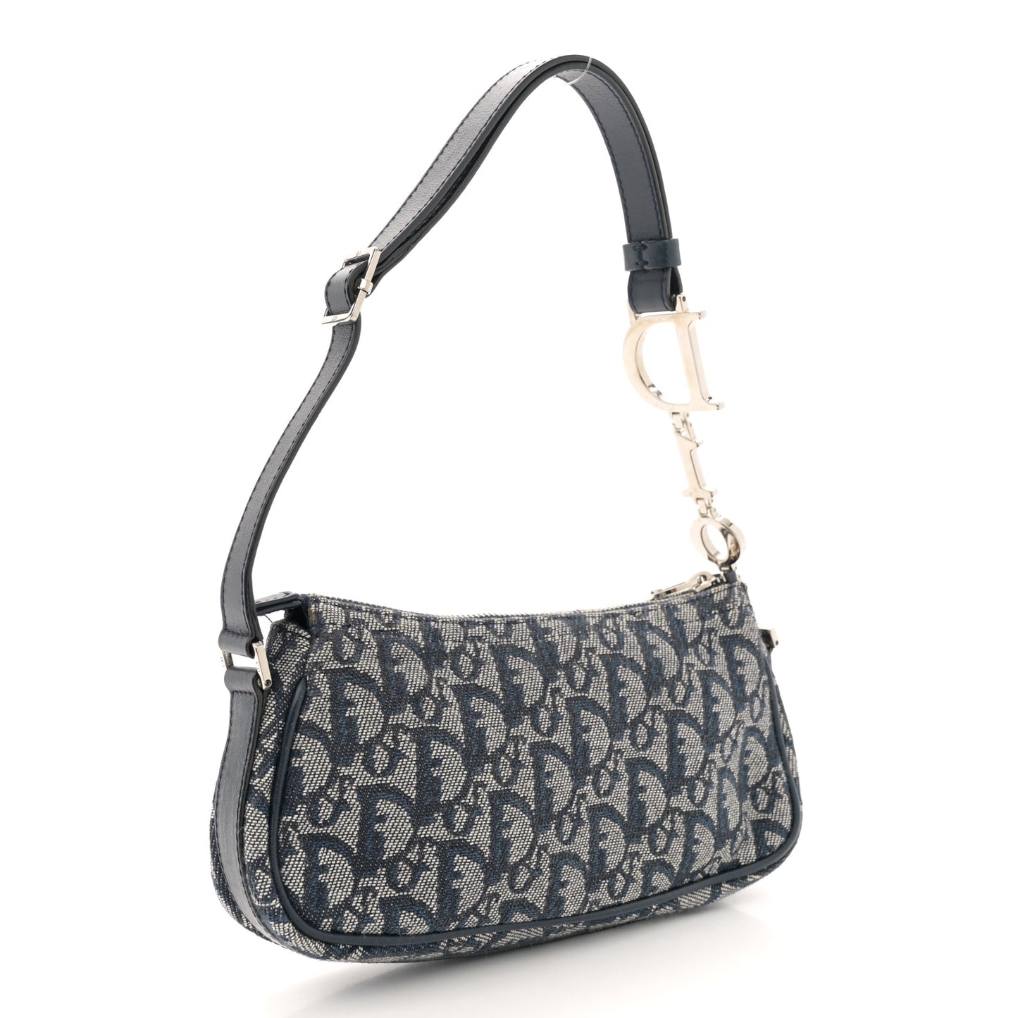 Monogram Shoulder Bag Pochette Blue