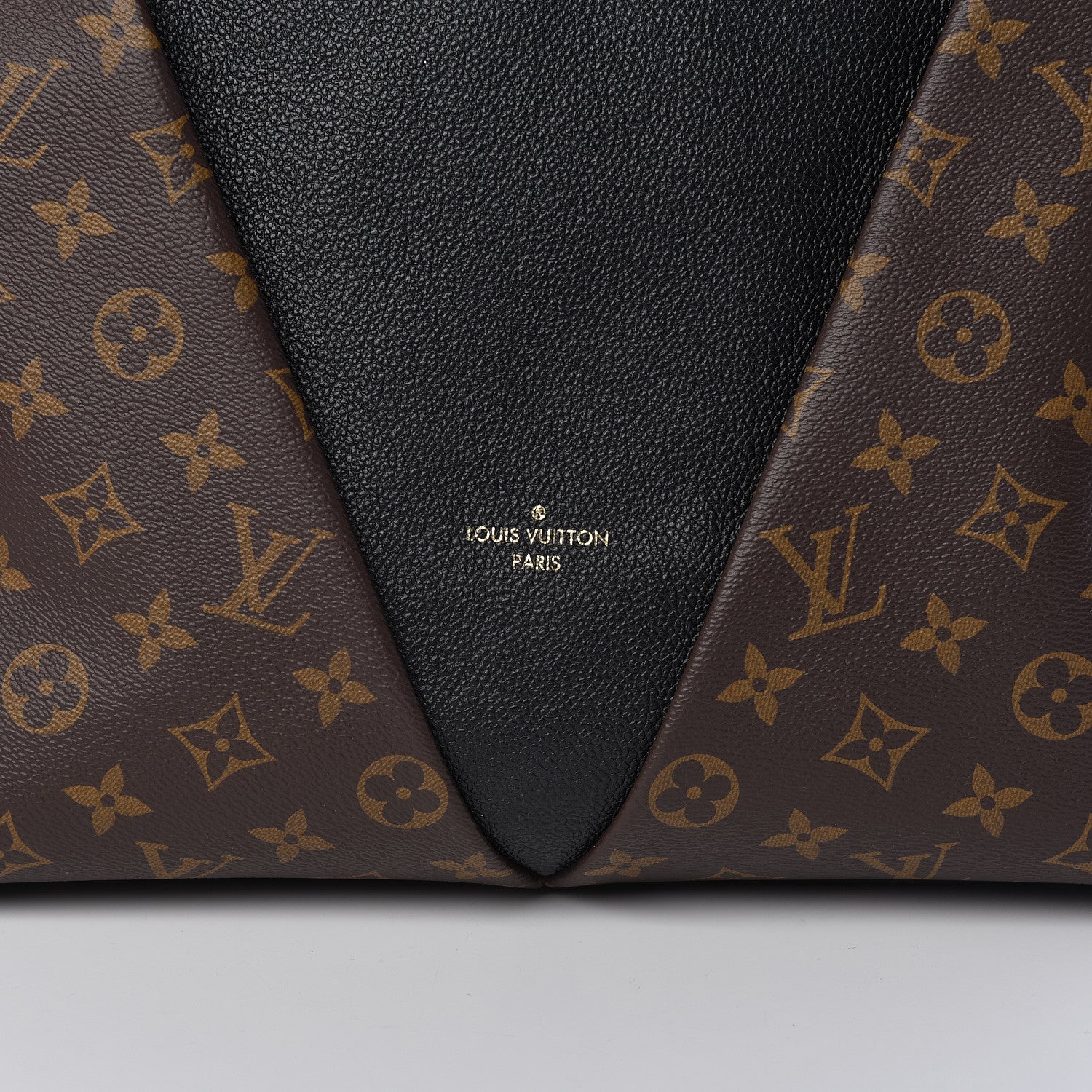 Louis Vuitton Monogram V Tote MM Black 8 of 13