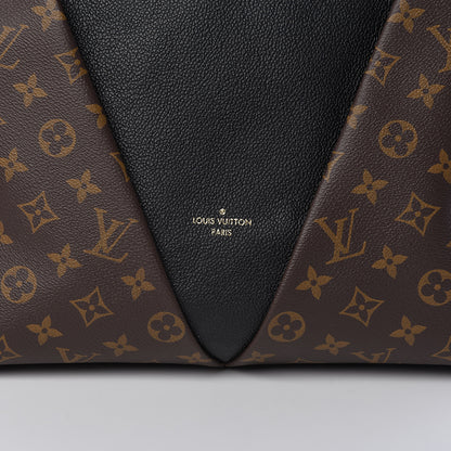 Louis Vuitton Monogram V Tote MM Black 8 of 13