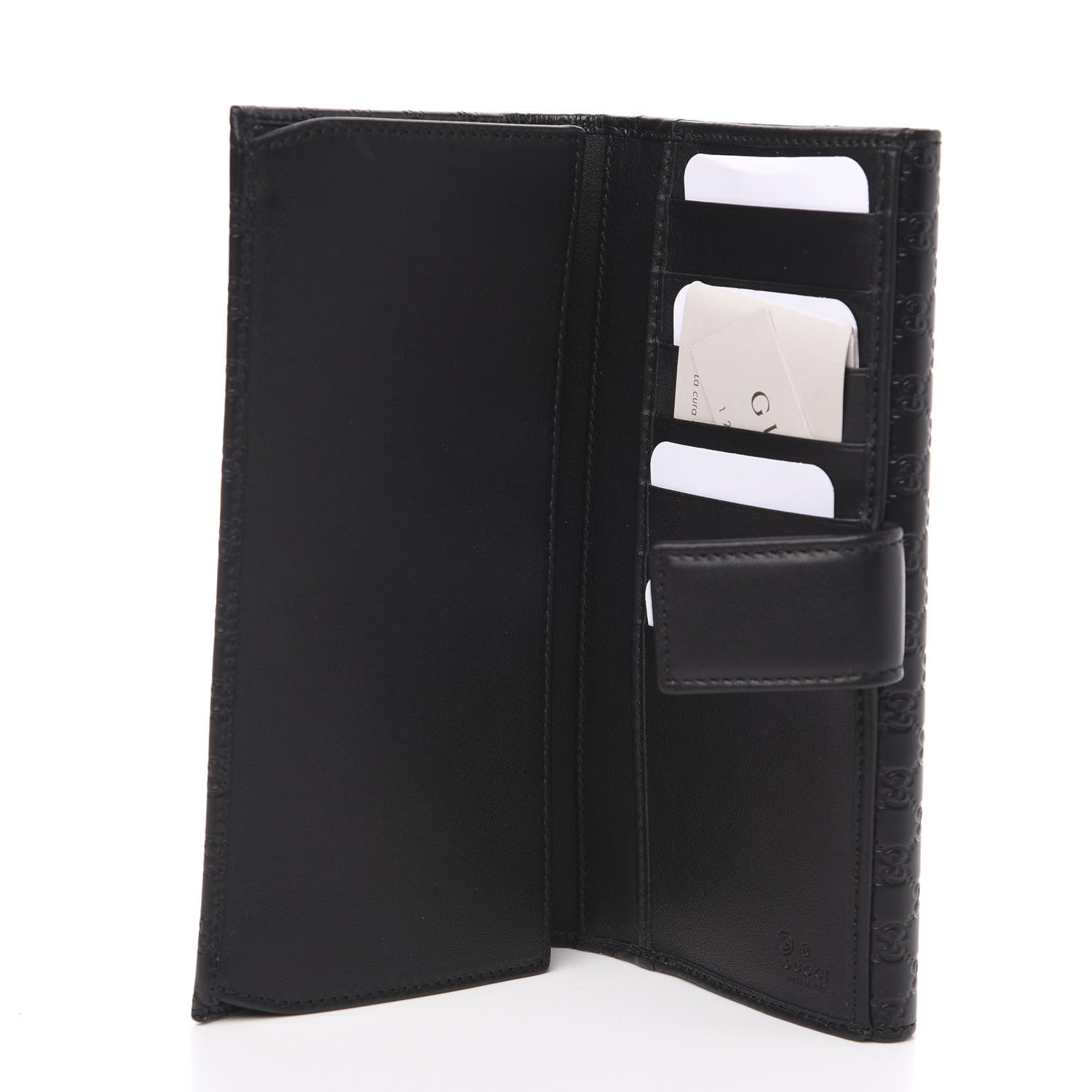 Gucci Microguccissima Continental Flap Wallet Black 4 of 9