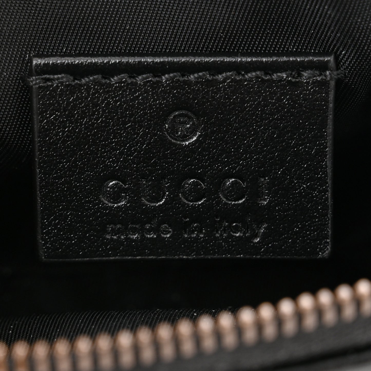 Calfskin Matelasse GG Marmont Key Pouch Black