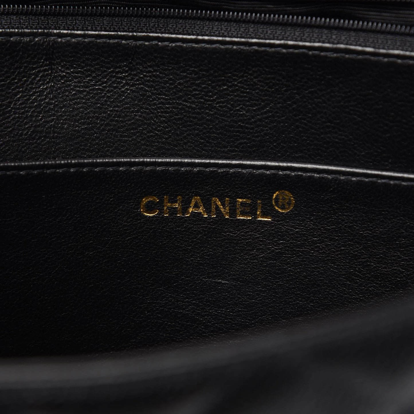 Caviar Quilted Briefcase Laptop Bag Black