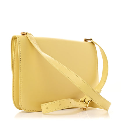 Saint Laurent Smooth Calfskin Carre Satchel Paille 3 of 13