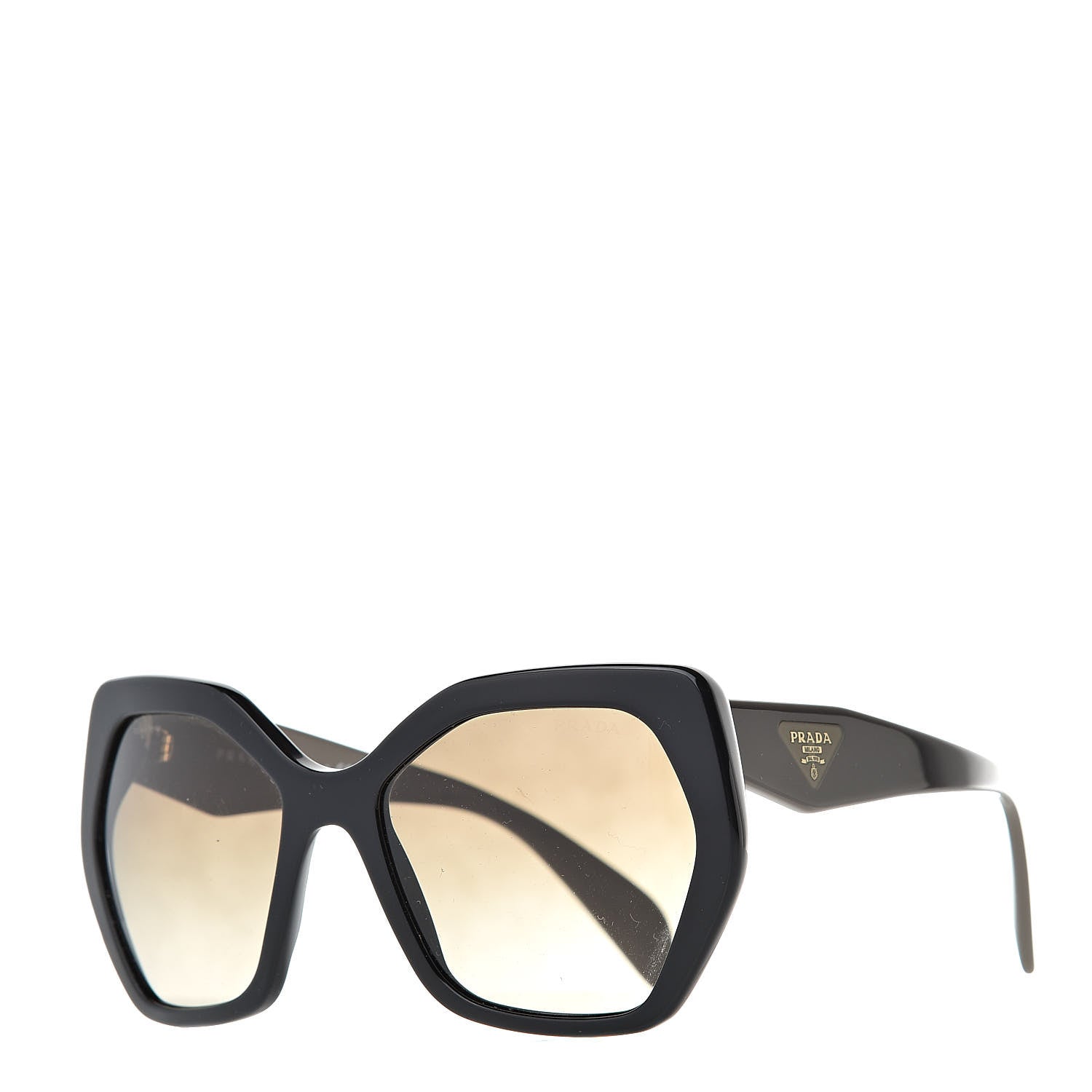 Prada Sunglasses SPR 16R Black 1 of 8