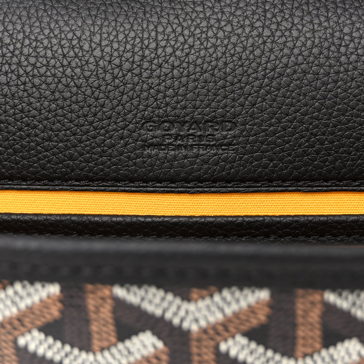 Goyardine Belvedere II PM Messenger Bag Black