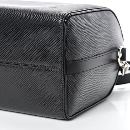 Louis Vuitton Epi Speedy Bandouliere 25 Black 9 of 14