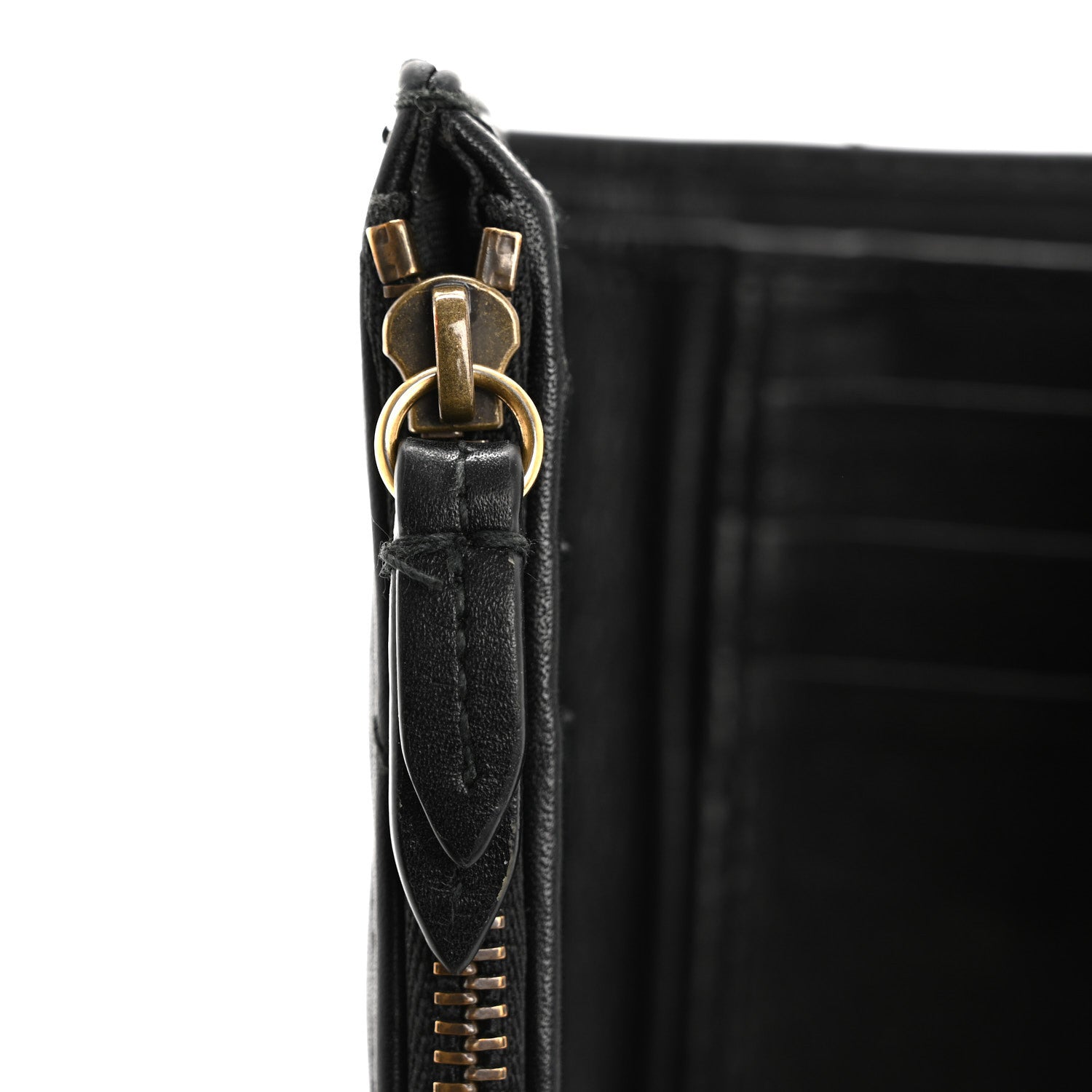Gucci Calfskin Matelasse GG Marmont Wallet Black 8 of 12