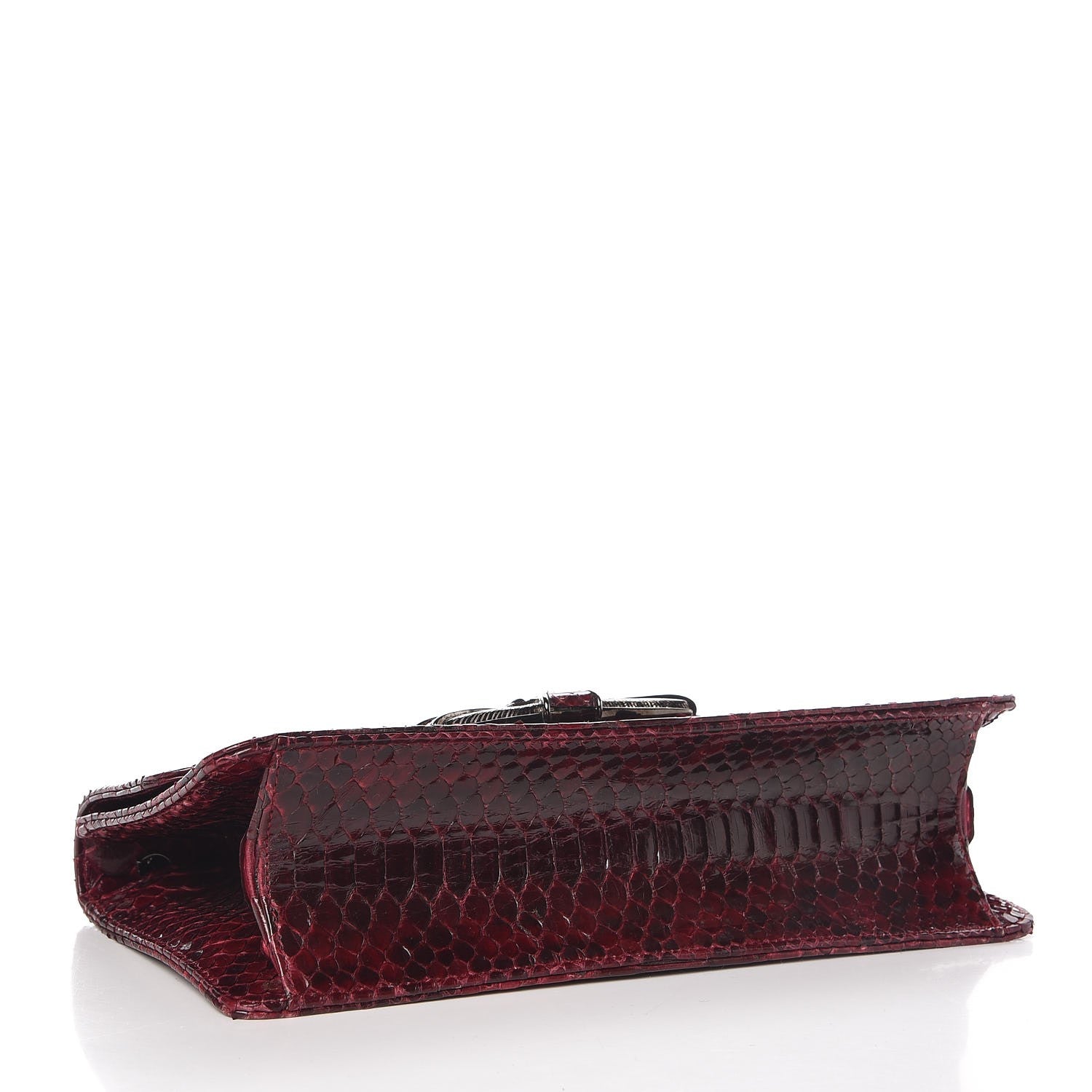 Judith Leiber Python Crystal Clutch Red 4 of 9
