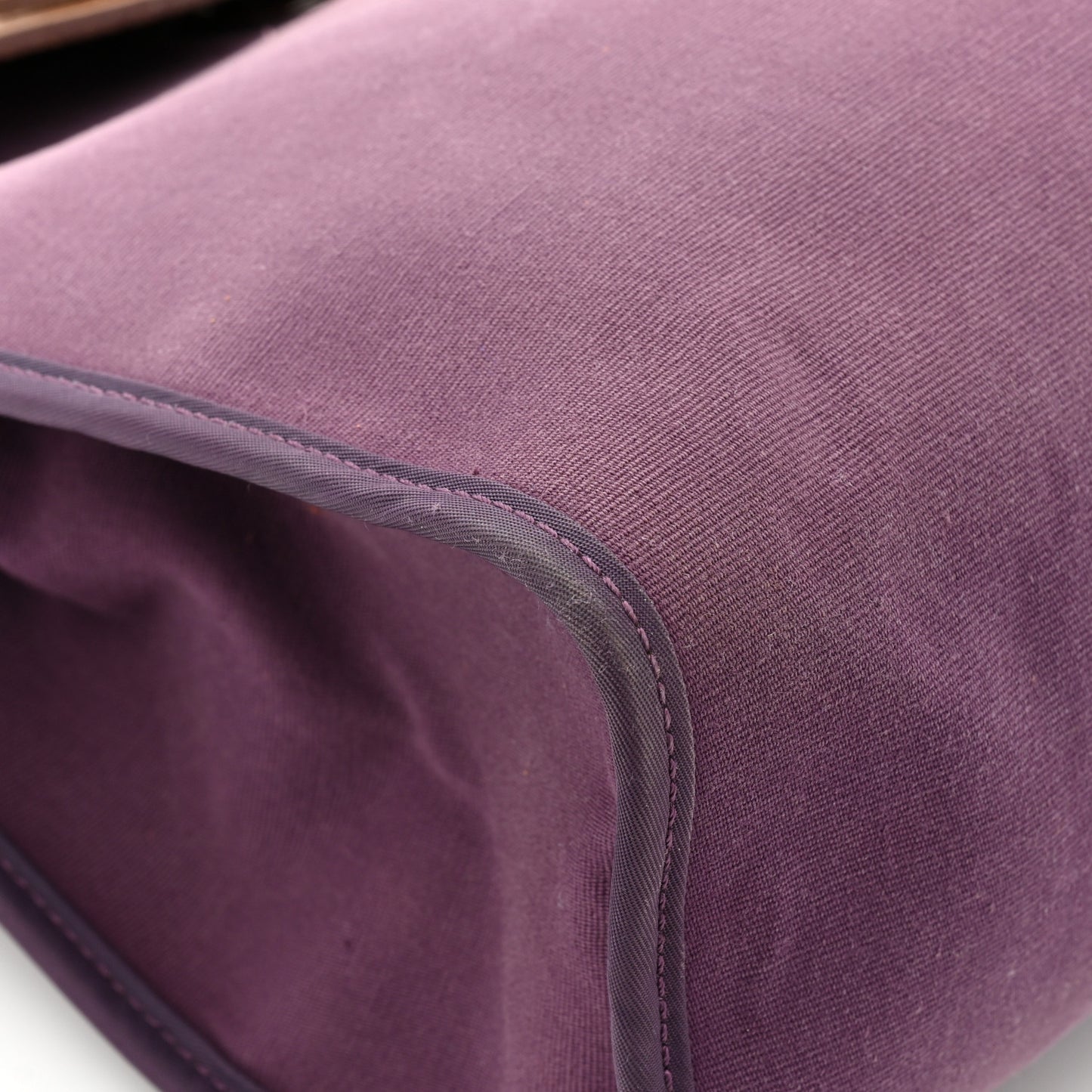 Vache Hunter Toile Herbag Zip 31 PM Fauve Cassis