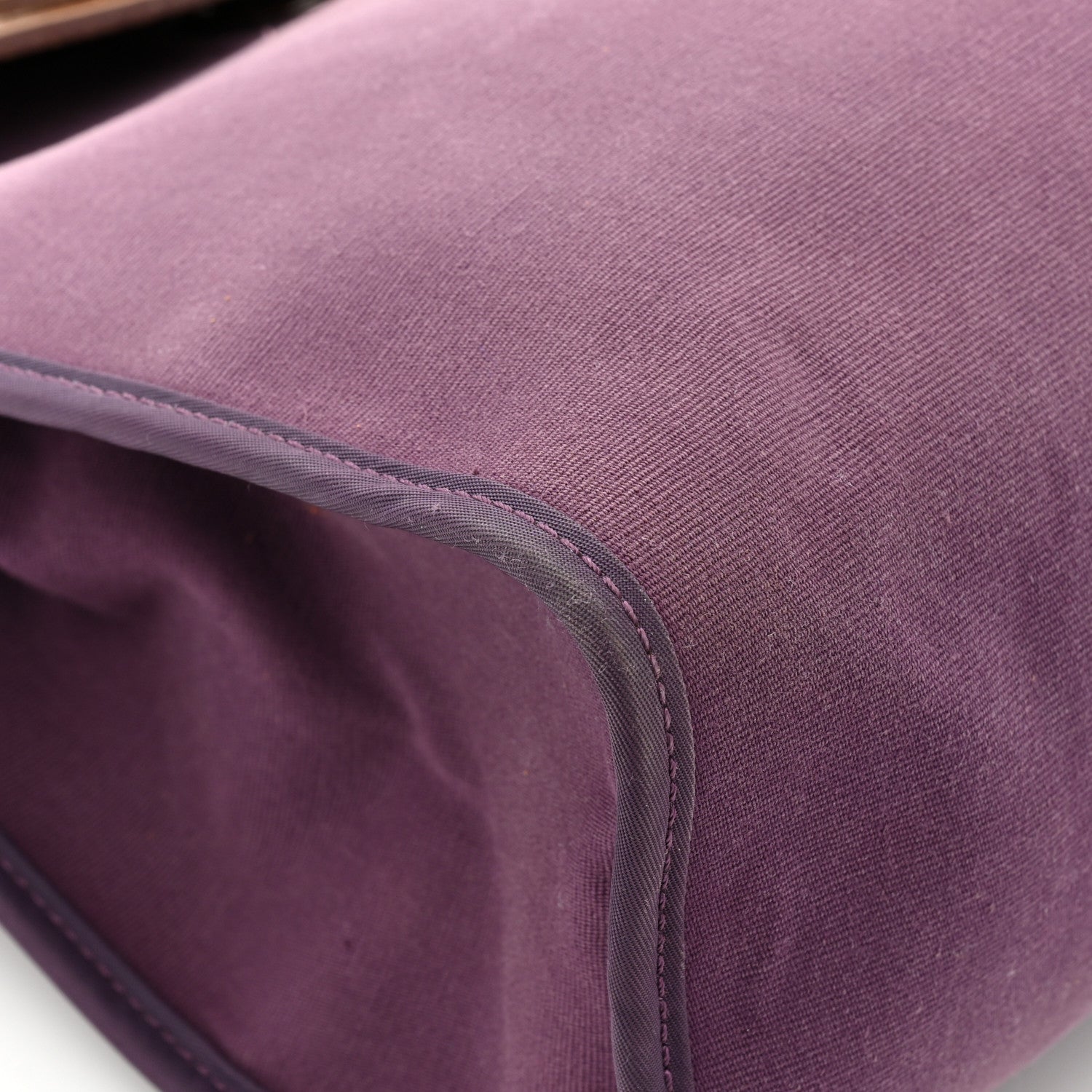 Hermes Vache Hunter Toile Herbag Zip 31 PM Fauve Cassis 16 of 18