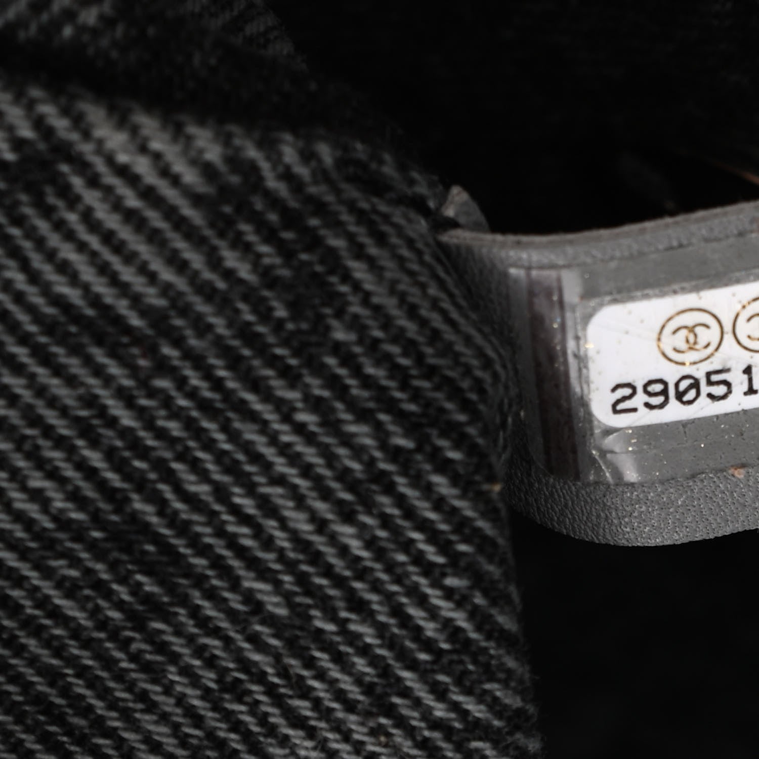 Chanel Denim Quilted Denimpression Flap Grey Black 6 of 9