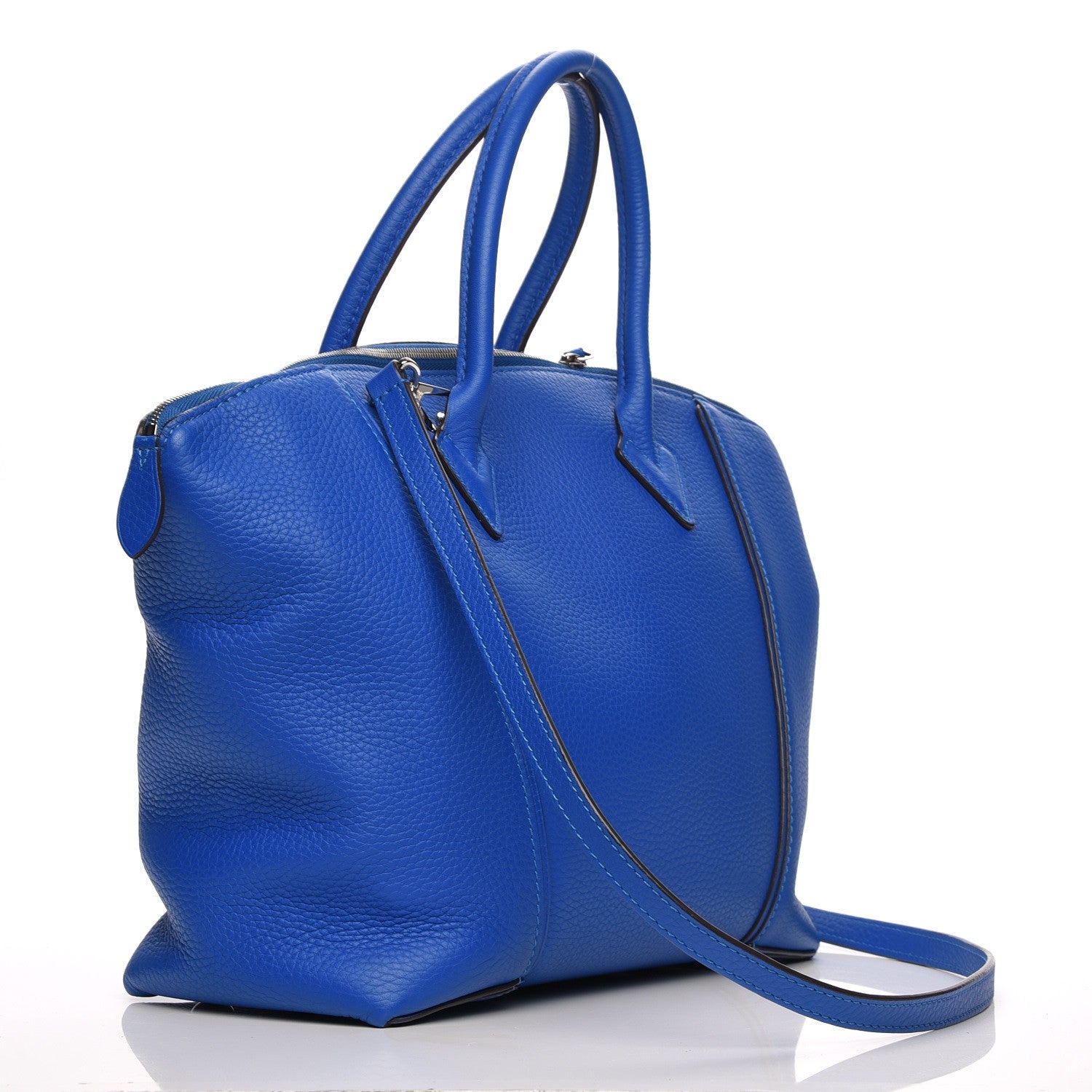 Louis Vuitton Cuir Taurillon Soft Lockit PM Outremer 4 of 10