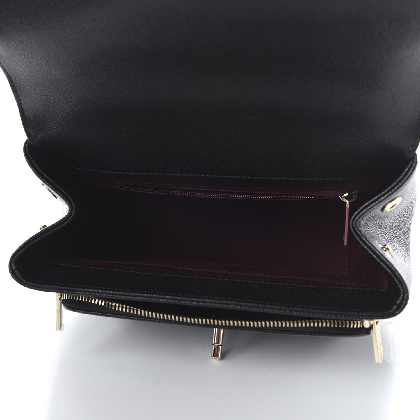 Caviar Quilted Medium Business Affinity Flap Black