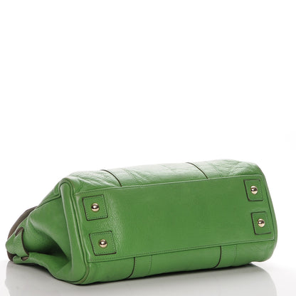 Mulberry Goatskin Bayswater Grass Green 4 of 13