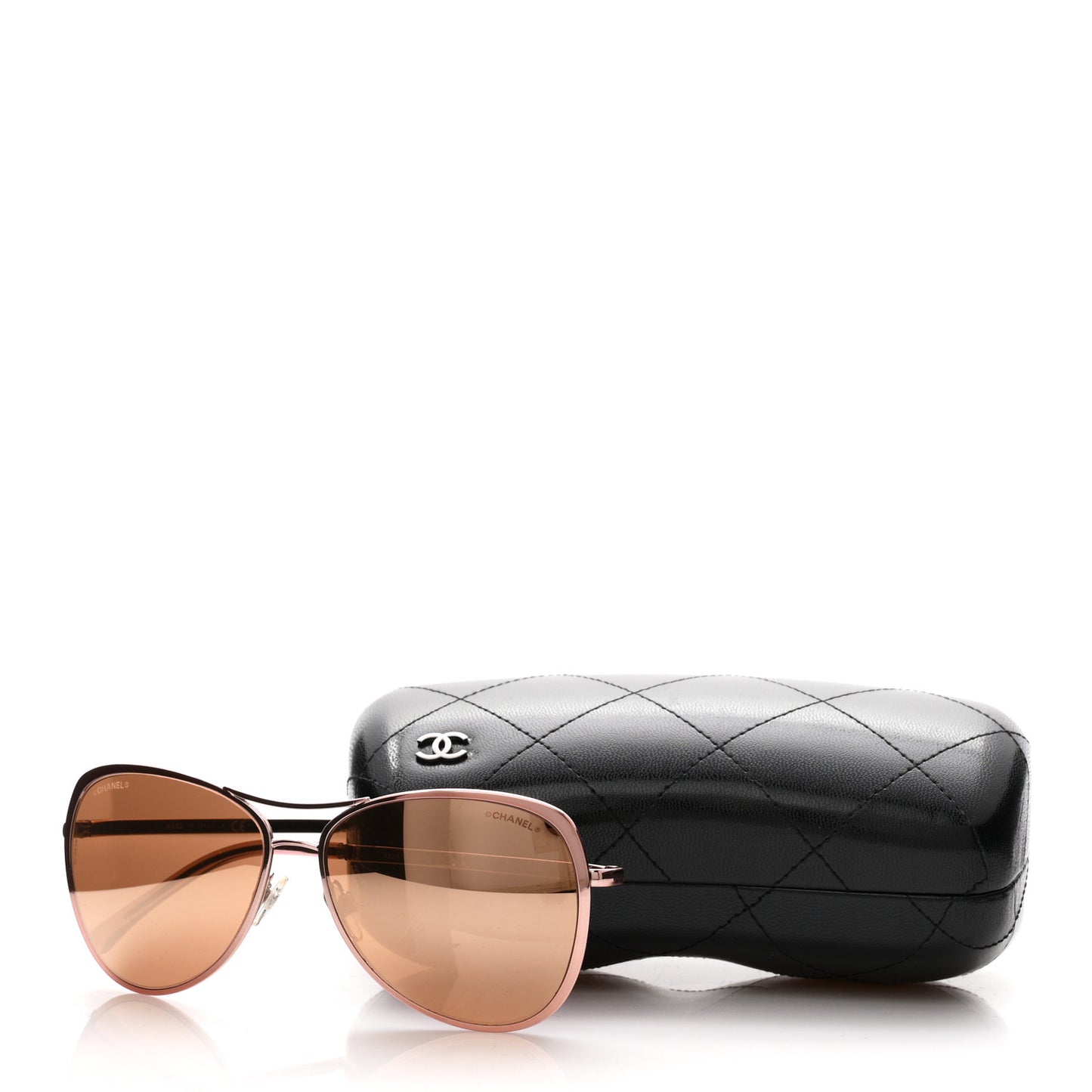 Metal Mirrored Pilot Summer Sunglasses 4223 Pink