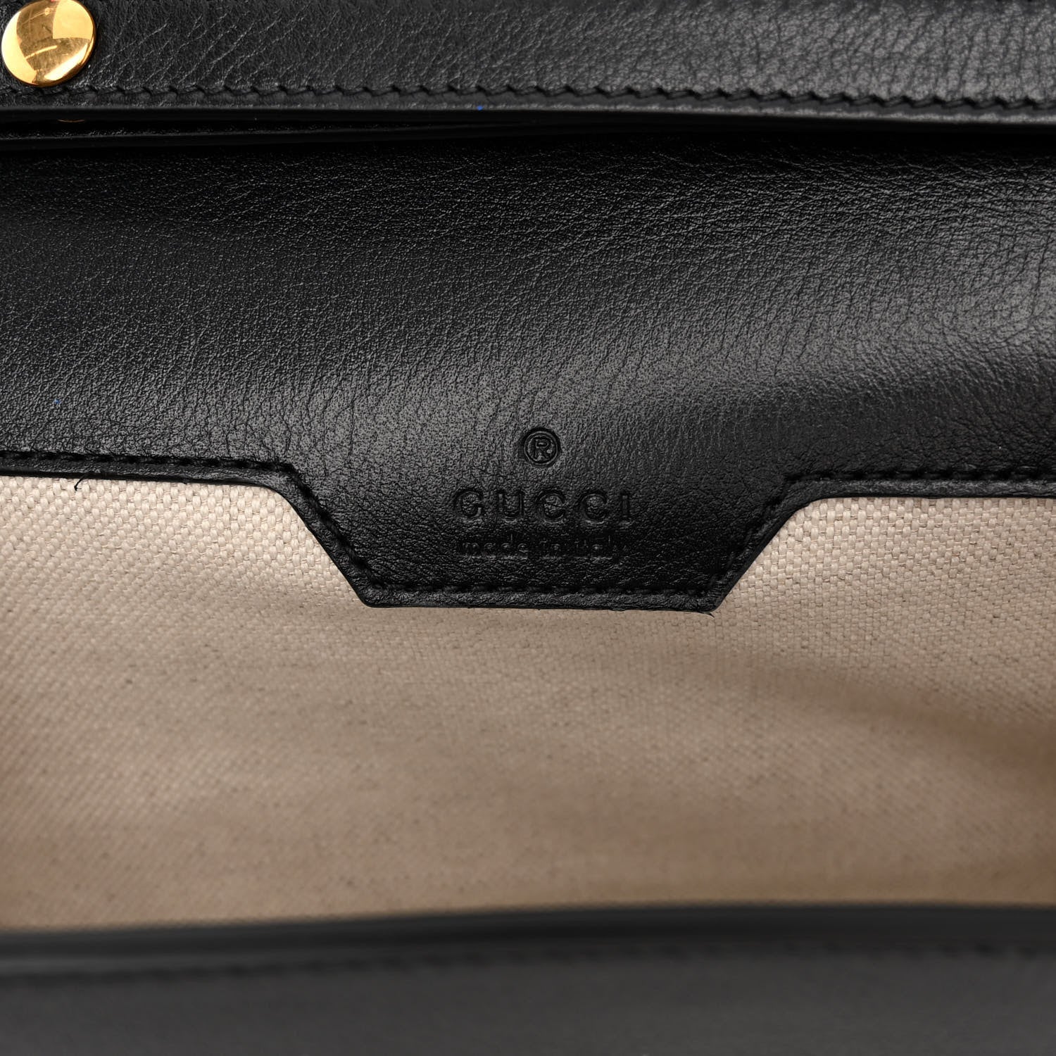 Gucci Wonka Grain Calfskin Mini Diana Bamboo Top Handle Shoulder Bag Black 6 of 9