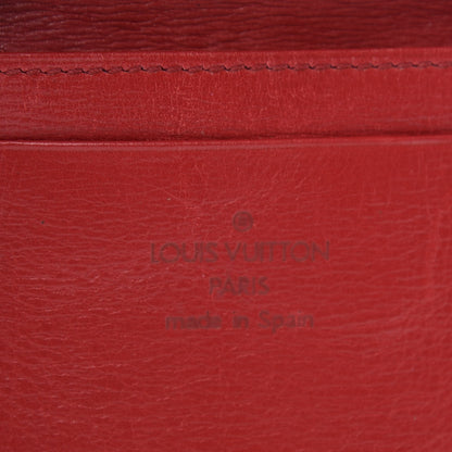 Louis Vuitton Epi Coin Purse Wallet Castillan Red 4 of 8