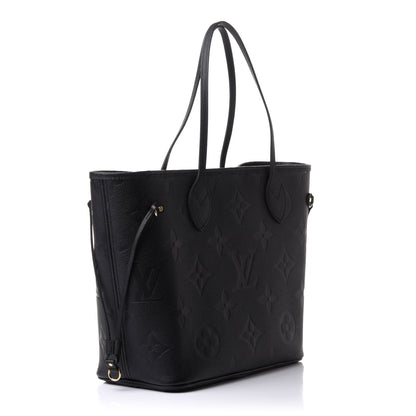 Louis Vuitton Empreinte Monogram Giant Neverfull MM Black 3 of 10