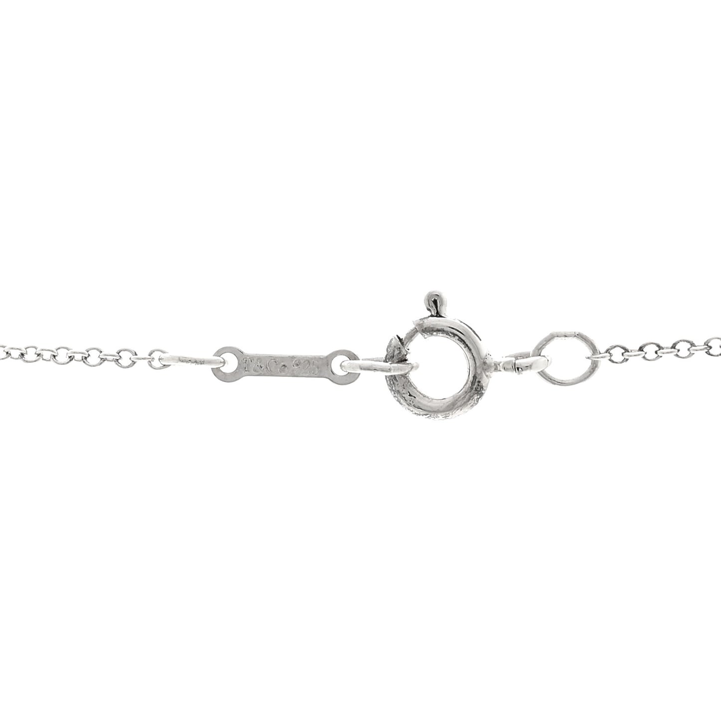 Sterling Silver Paloma Picasso Loving Heart Pendant Necklace