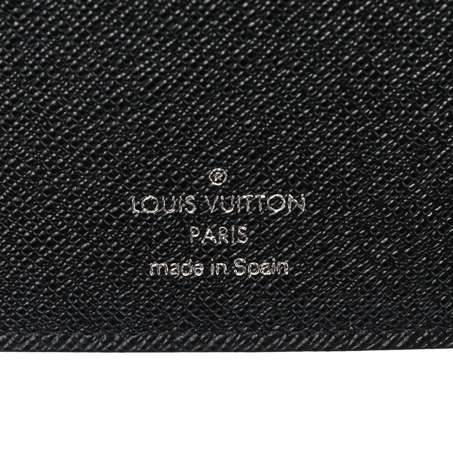 Damier Graphite Desk Agenda Cover