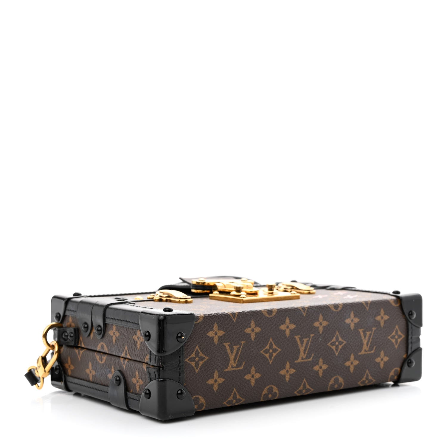 Louis Vuitton Monogram Petite Malle Black 4 of 11