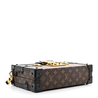 Louis Vuitton Monogram Petite Malle Black 4 of 11