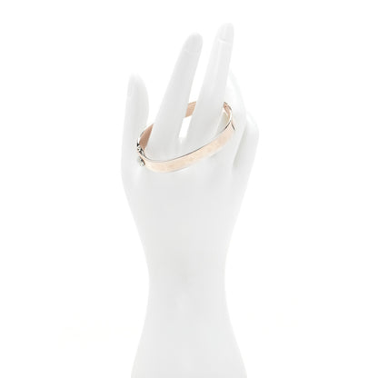 Louis Vuitton Brass Monogram Nanogram Cuff S Pink Gold 2 of 5