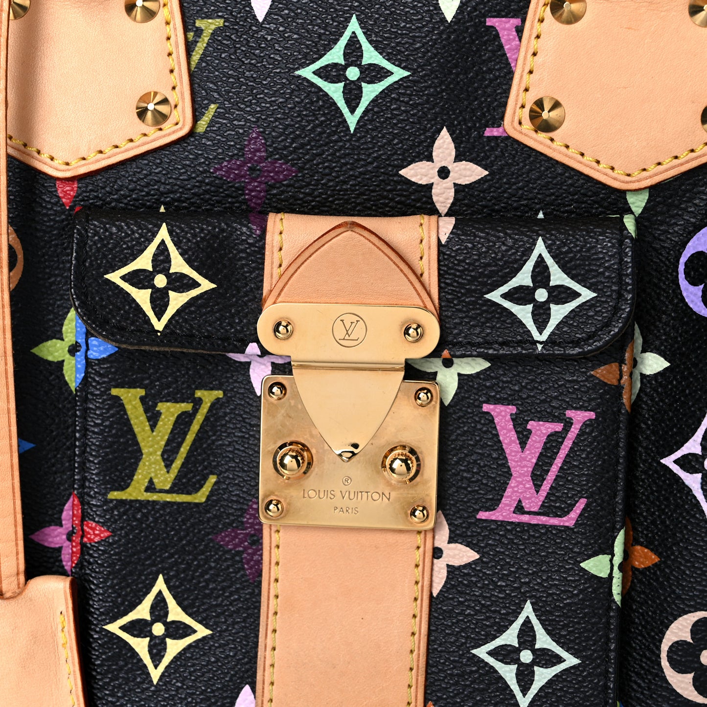 Monogram Multicolor Speedy 30 Black