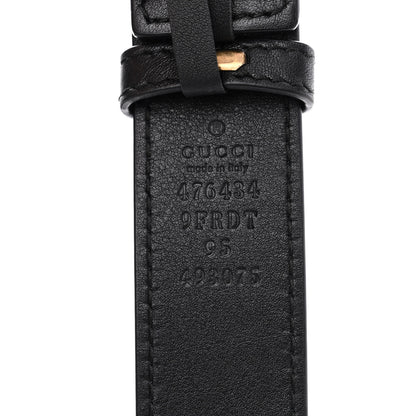 Gucci Velvet Matelasse GG Marmont Belt Bag Black 9 of 13