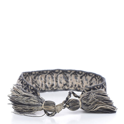 Christian Dior Woven Cotton J'Adior Friendship Bracelet Blue 3 of 4