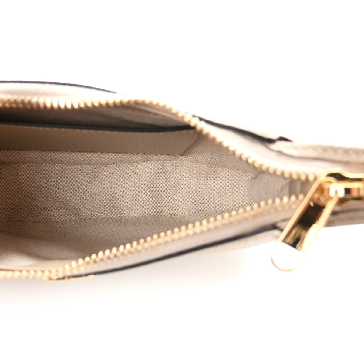 GG Supreme Monogram Textured Dollar Calfskin Web Mini Ophidia GG Handbag Beige Mystic White Oatmeal