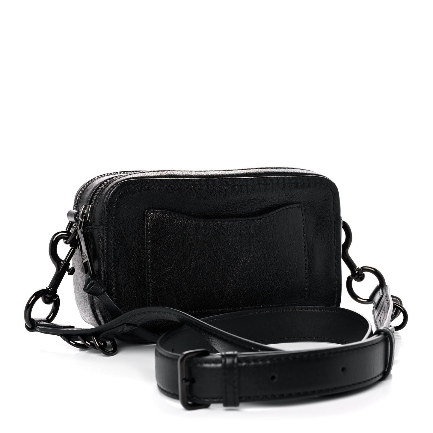 Saffiano Snapshot Camera Bag Black