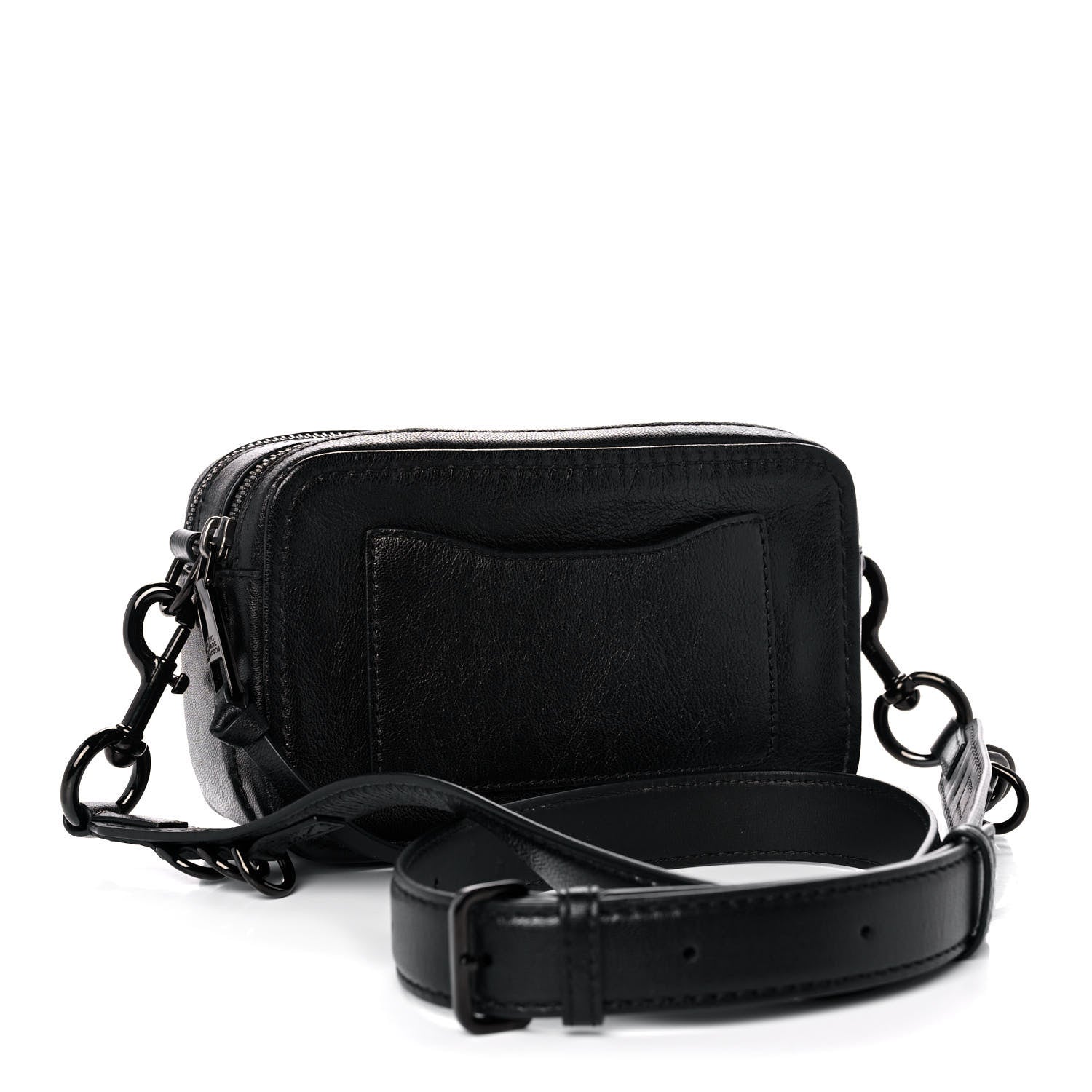 Marc Jacobs Saffiano Snapshot Camera Bag Black 2 of 12