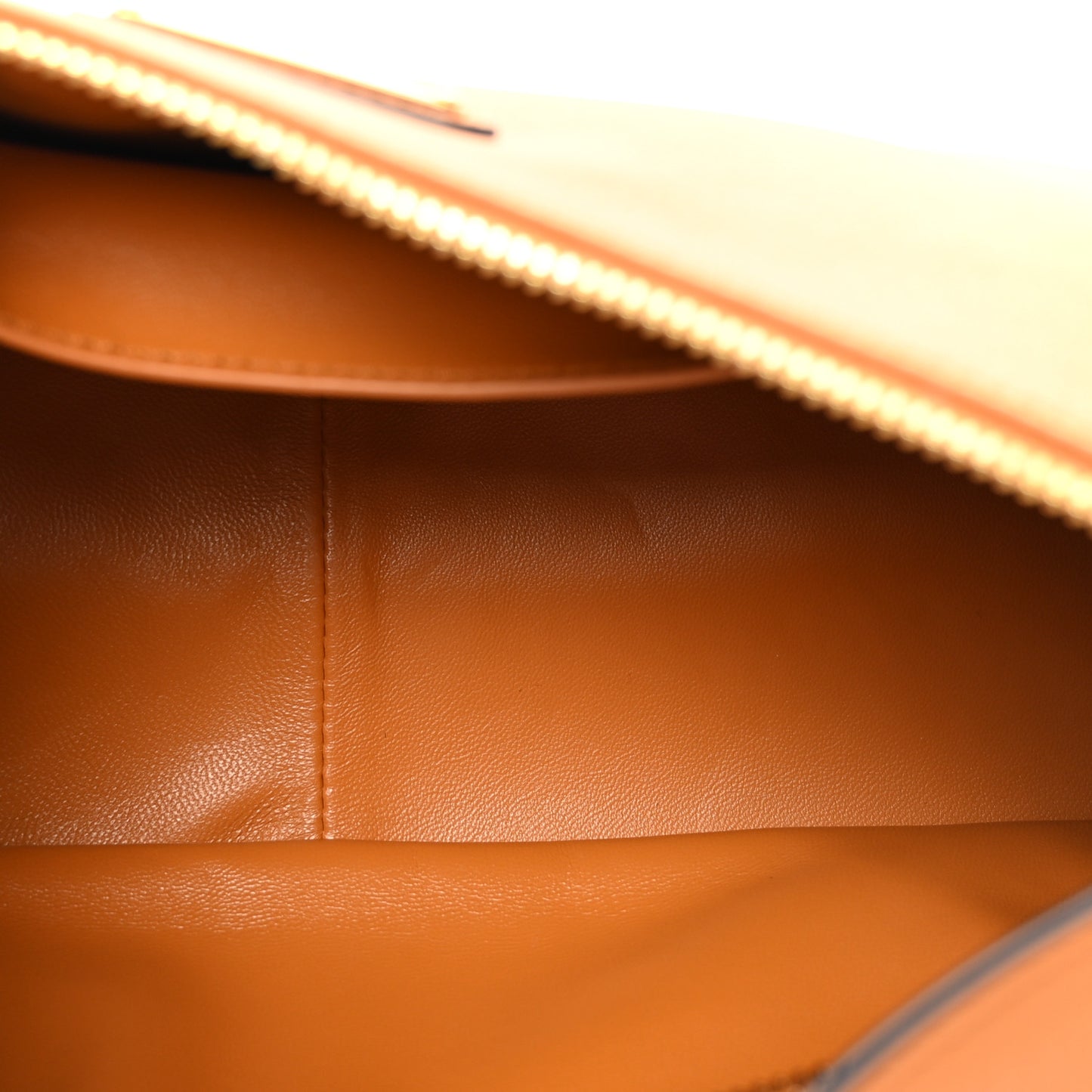 Soft Calfskin Medium Aimee Shoulder Bag Amber