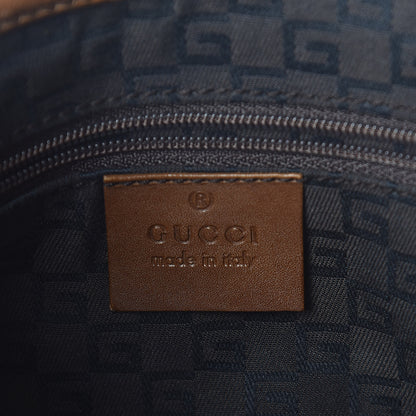 Gucci Suede Web Small Jackie O Hobo Light Brown 6 of 8