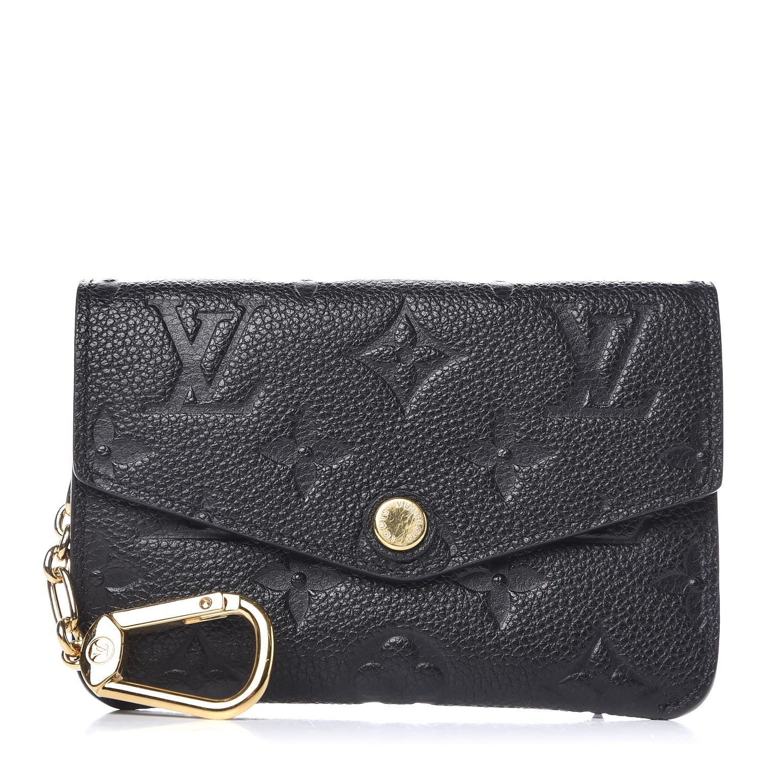 Louis Vuitton Empreinte Key Pouch Black 1 of 7