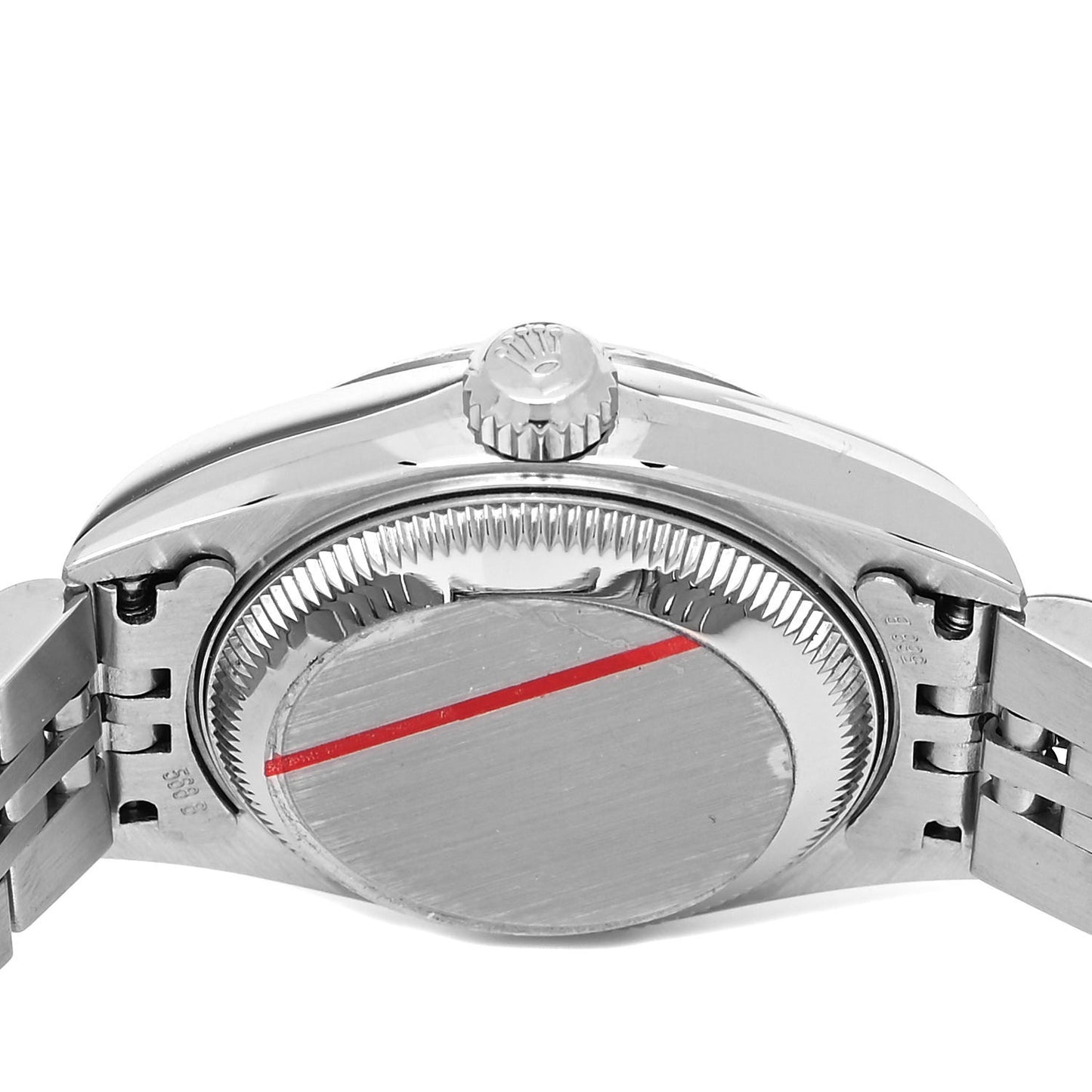 Stainless Steel 18K White Gold Mother of Pearl 26mm Oyster Perpetual Datejust Watch Roman 79174