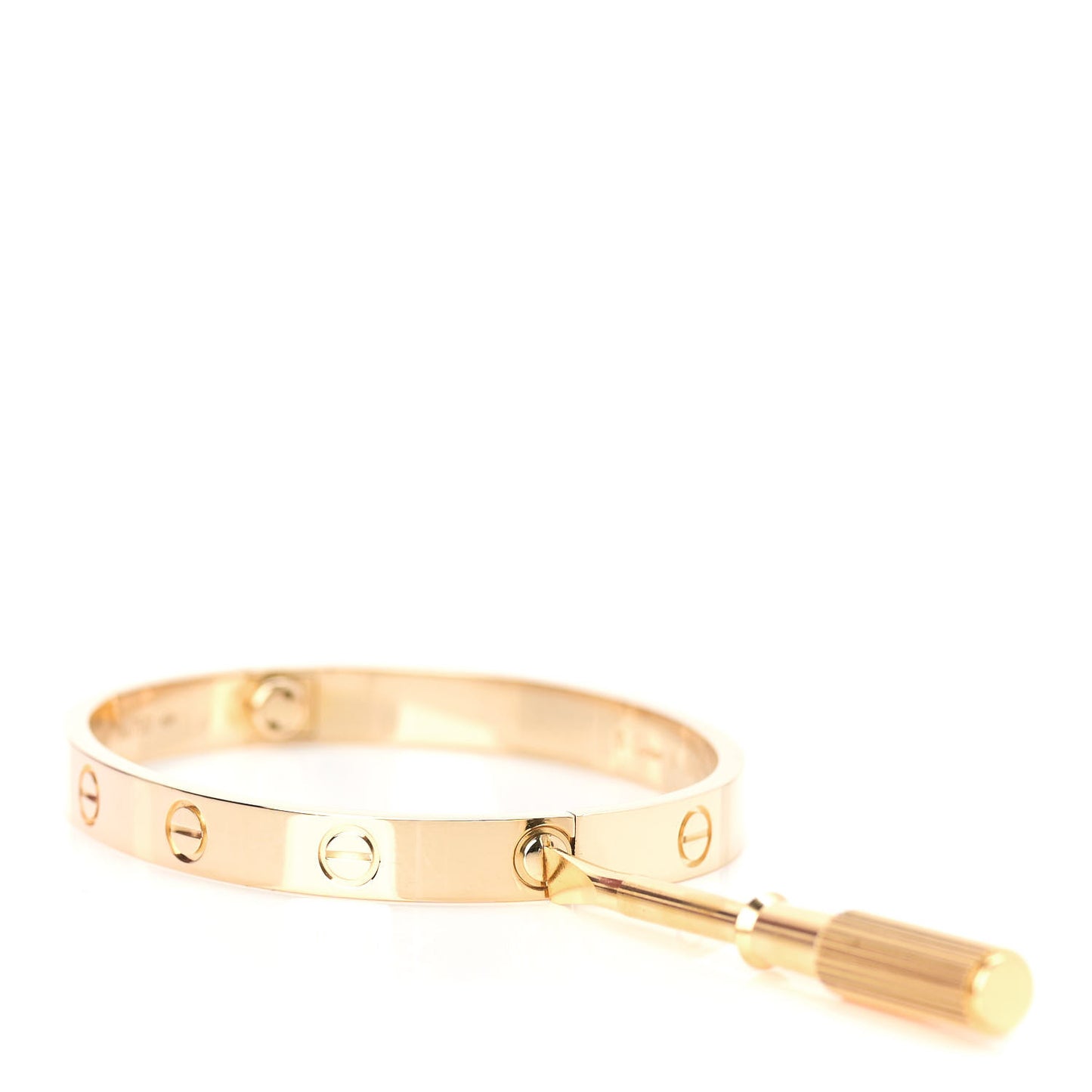 18K Yellow Gold LOVE Bracelet 16