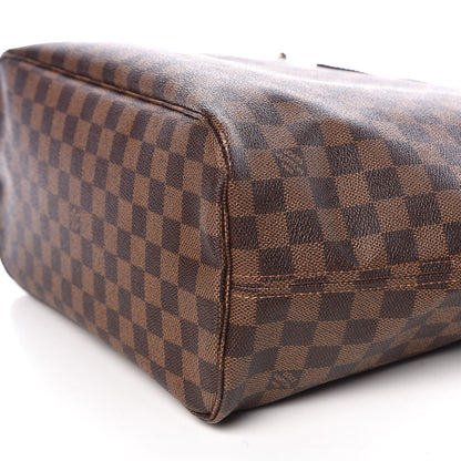 Louis Vuitton Damier Ebene Neo Neverfull MM Rose Ballerine 12 of 12