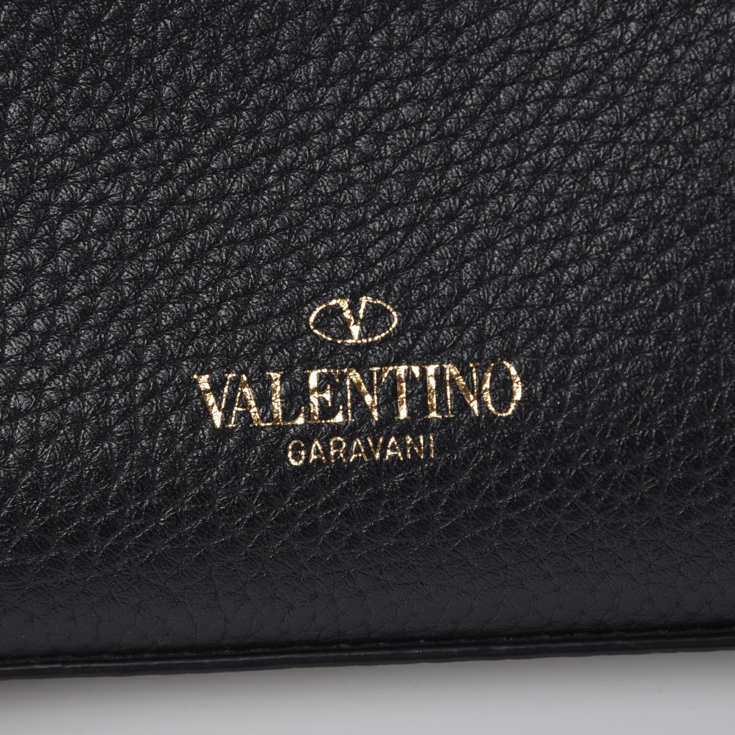 Valentino Garavani Pebbled Calfskin Medium Rockstud Flip Lock Crossbody Bag Black 8 of 10