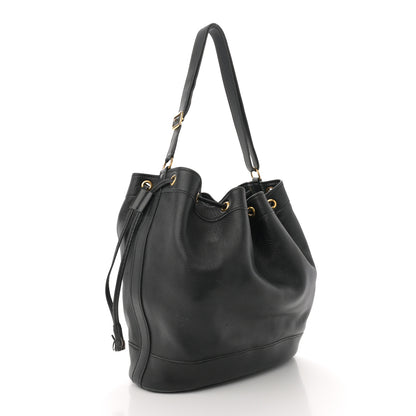 Hermes Evergrain Market Drawstring Bag 28 Black 3 of 11