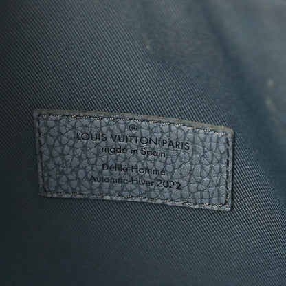 Louis Vuitton Taurillon Monogram Chalk Hobo Cruiser PM Granite Gray 6 of 8