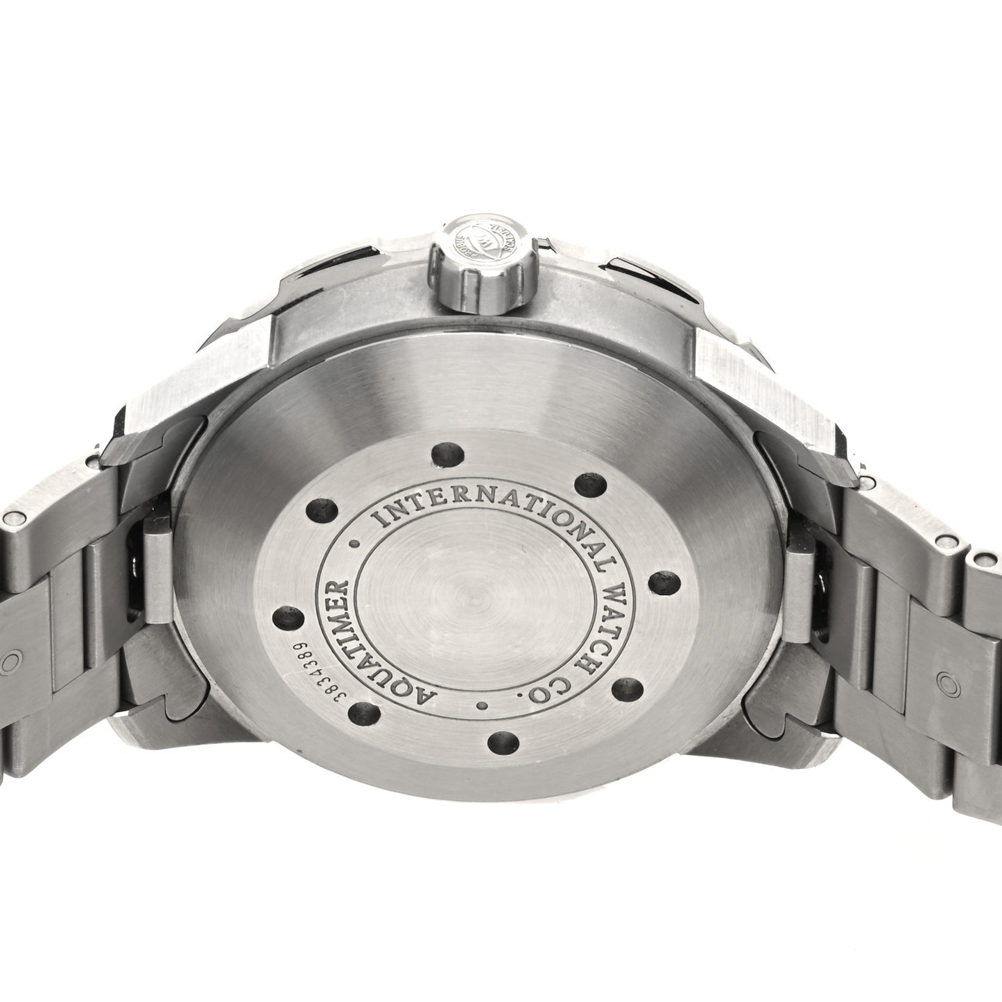 Stainless Steel 45mm Aquatimer Automatic Watch White IW356809
