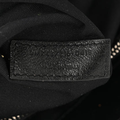 Saint Laurent Calfskin Y Quilted Monogram Medium Loulou Chain Satchel Black 7 of 10