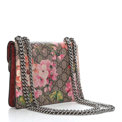 Gucci GG Supreme Monogram Blooms Mini Dionysus Shoulder Bag Beige Multicolor Dry Rose 3 of 9