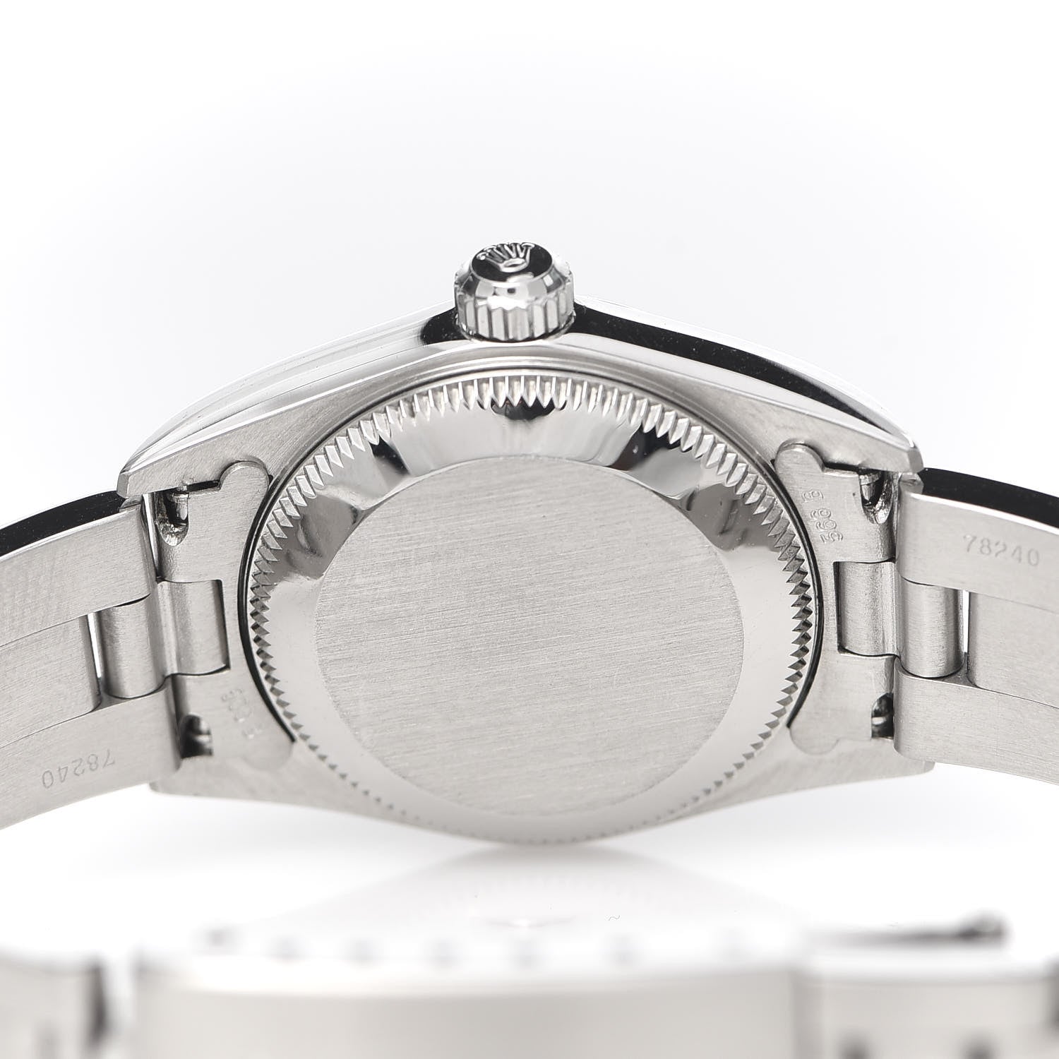 Rolex Stainless Steel 26mm Oyster Perpetual Watch Silver 76030 5 of 6