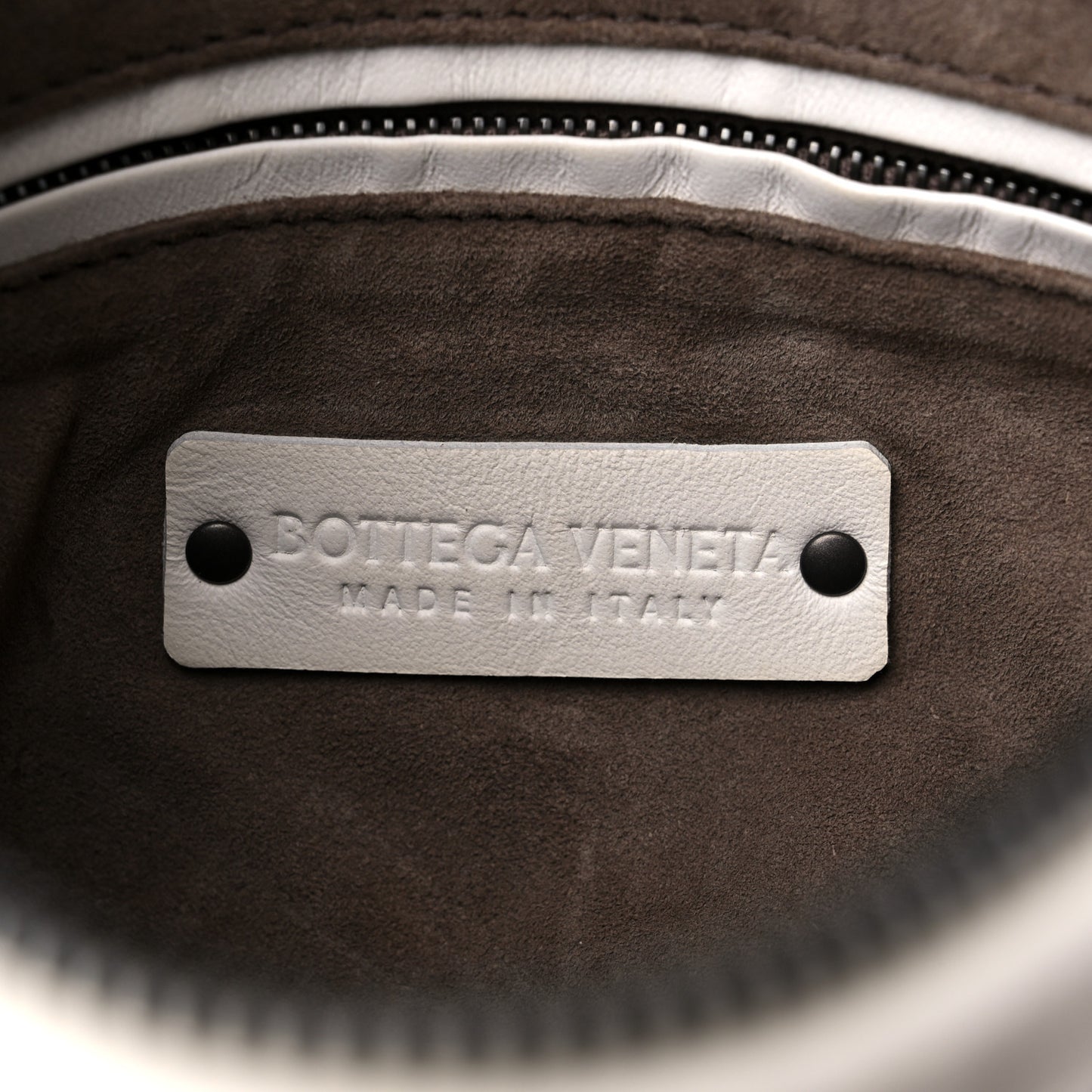 Nappa Intrecciato Nodini Crossbody Messenger White