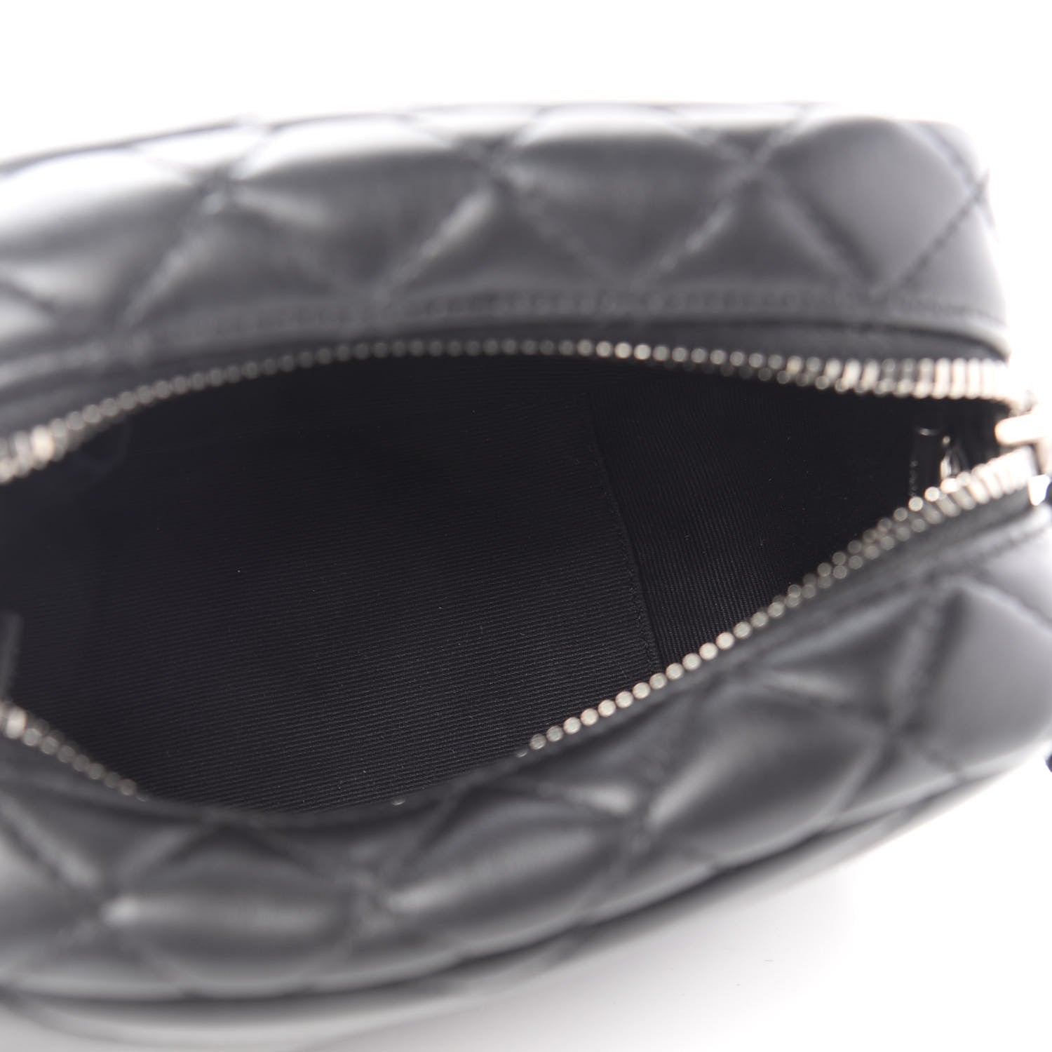 Saint Laurent Calfskin Y Quilted Monogram Mini Loulou Camera Bag Black 5 of 10