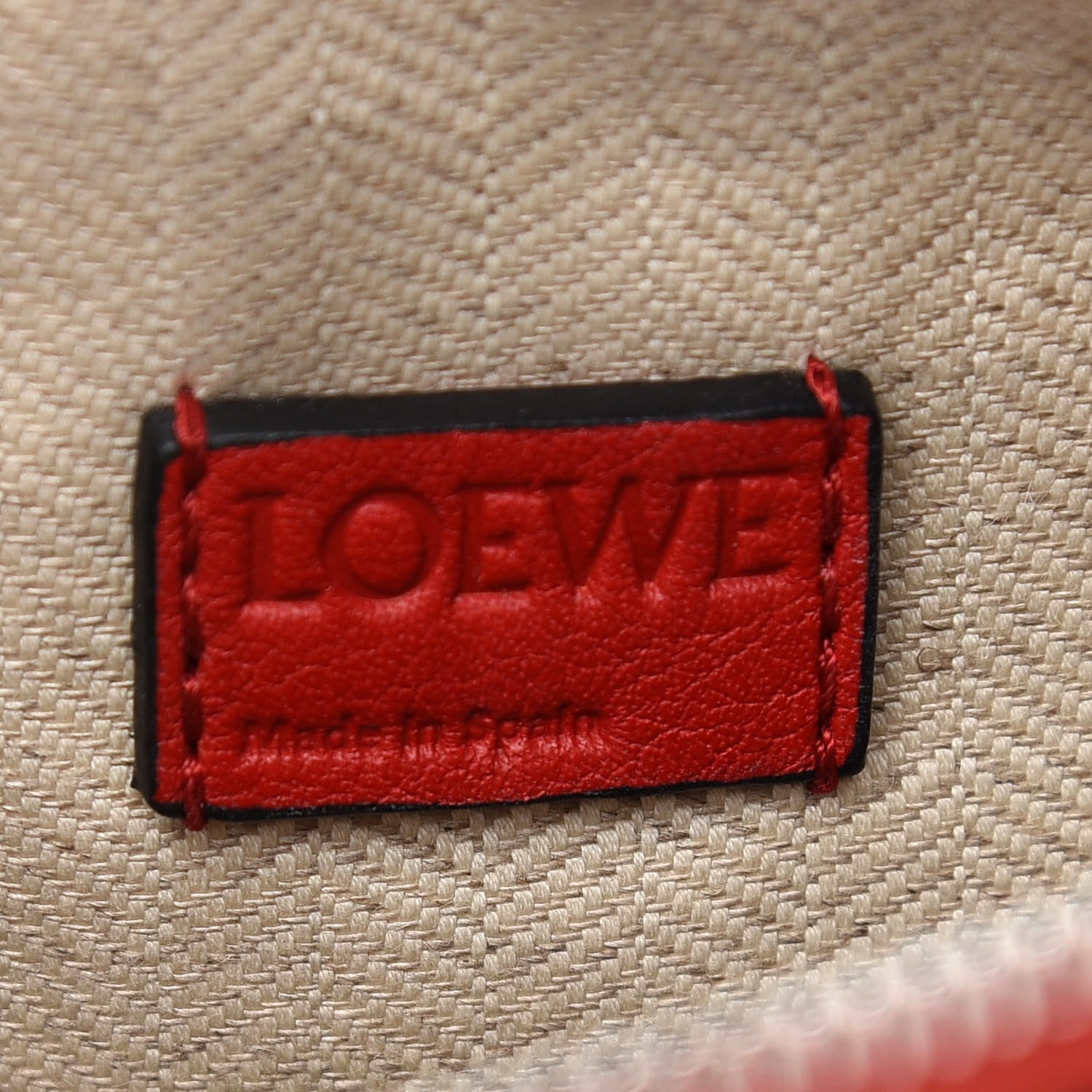 Loewe Calfskin Mini Puzzle Bag Pomodoro 6 of 8