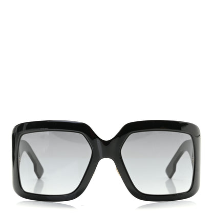 Christian Dior Acetate DiorSo Light 2 Shield Sunglasses Black 2 of 8